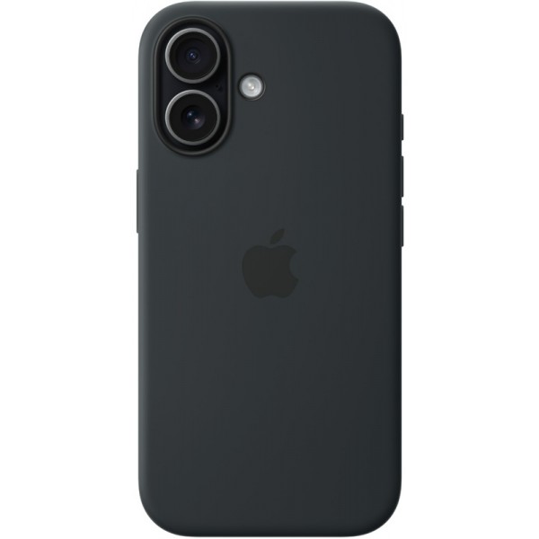 Silicone case iPhone 17 MagSafe Black