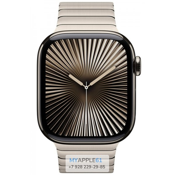 Apple Watch Series 10 46 mm Finish Natural Titanium