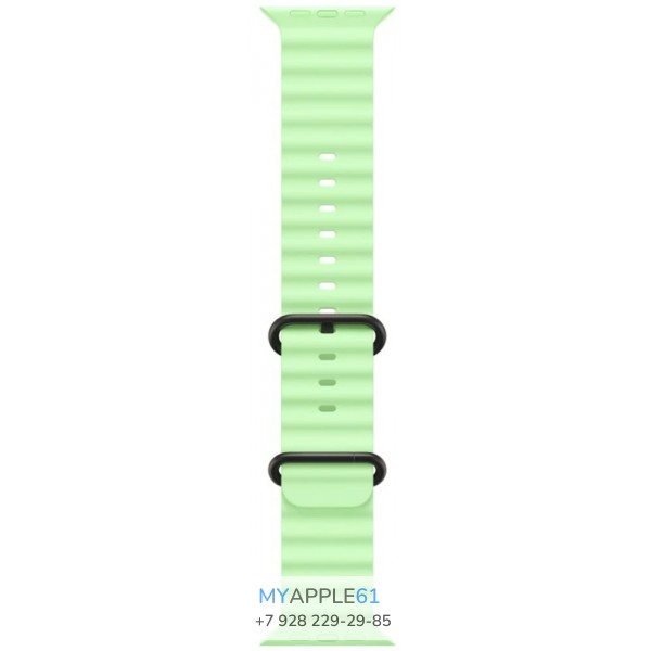 Apple Watch Ultra 3 Black Titanium 49 mm Neon Green Ocean Band