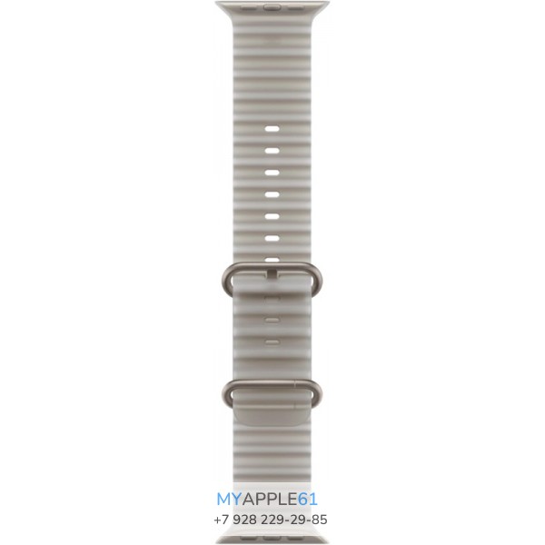 Apple Watch Ultra 4 Natural 49 mm Translucent Gray Ocean Band