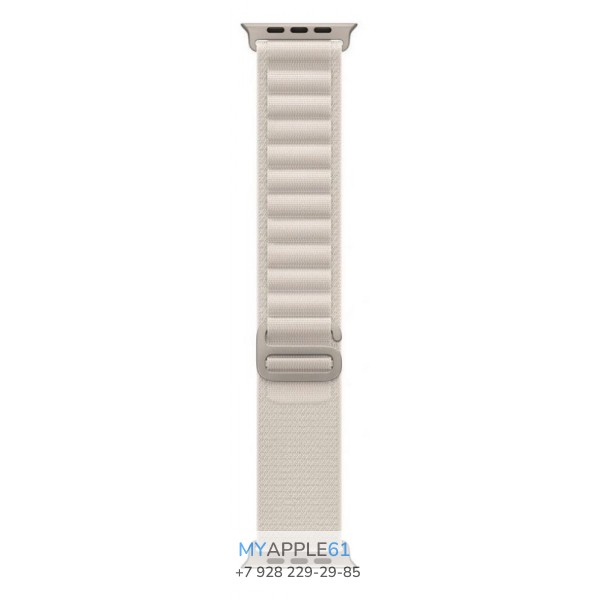 Apple Watch Ultra 49 mm Starlight Alpine Loop
