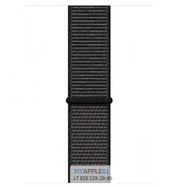 Apple Watch Series 4 40 mm Space Gray with Black Sport Loop