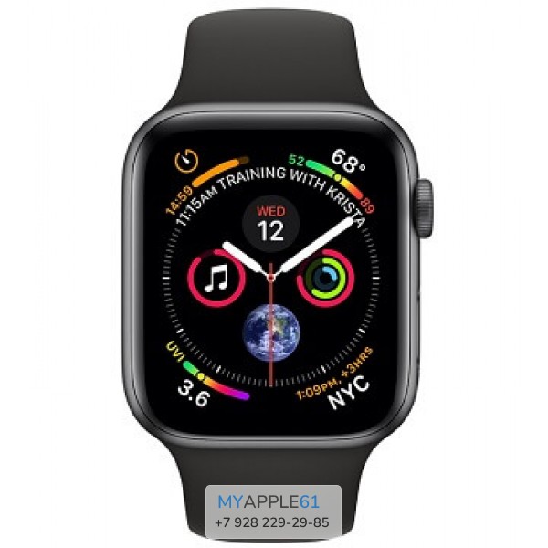 Apple Watch Series 4 44 mm Space gray Black