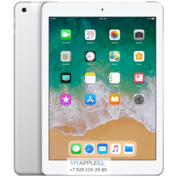 iPad New 2018 Wi-Fi + Cellular 32 Gb Silver
